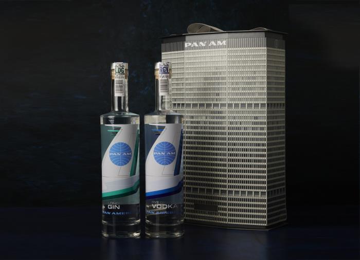 Croxsons and Silent Pool distillers produce iconic branded Pan Am spirits