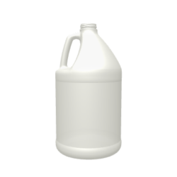 1 Gallon (128 oz.) Translucent HDPE Industrial Round Jug